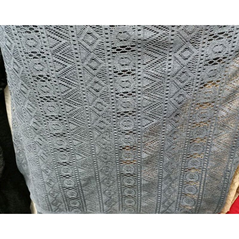 0.5 meter borkat salur/kain brukat salur/bahan brukat salur/kain kebaya salur