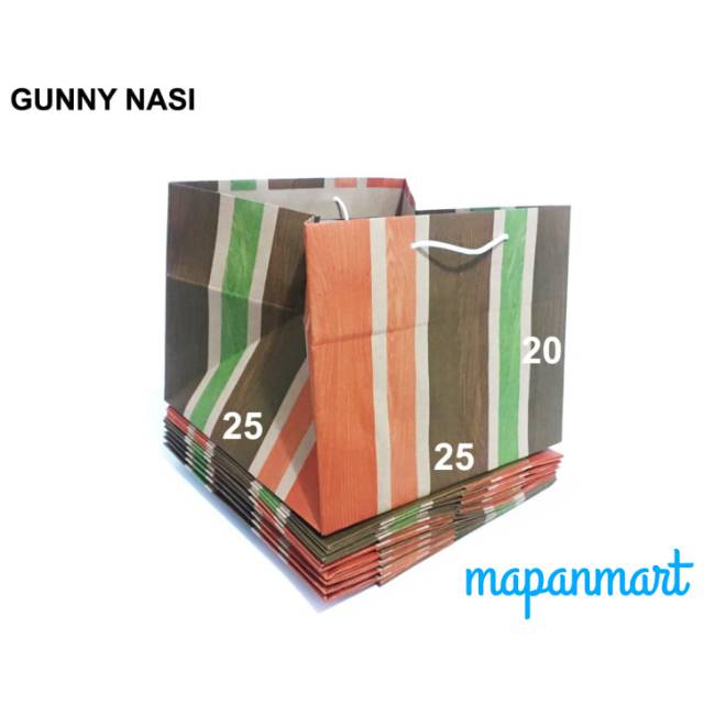 

Paper Bag Gunny Box Nasi (25 x 25 x 20)