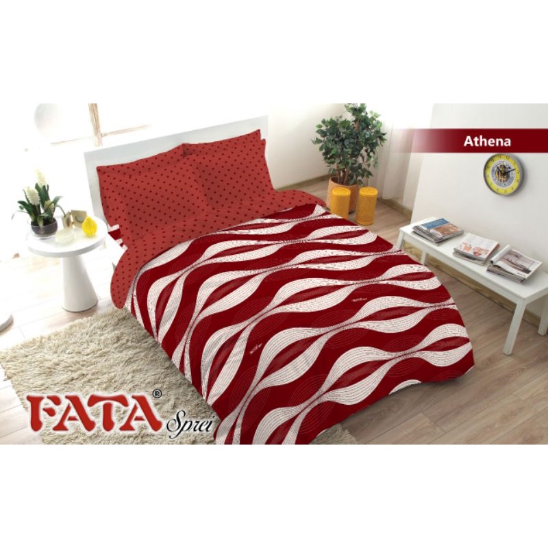 FATA - Bed Cover Set Athena Ukuran King 180x200 / Queen 160x200