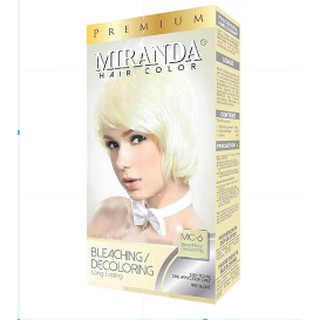  Miranda  Hair Color Bleaching Mc6 60Ml Pewarna  Rambut  