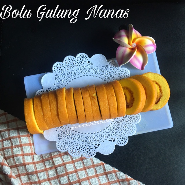 

Bolu Gulung Nanas Homemade