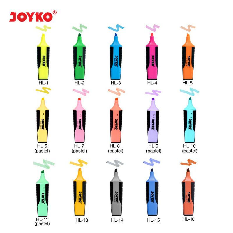 

Joyko Highlighter Penanda Berwarna