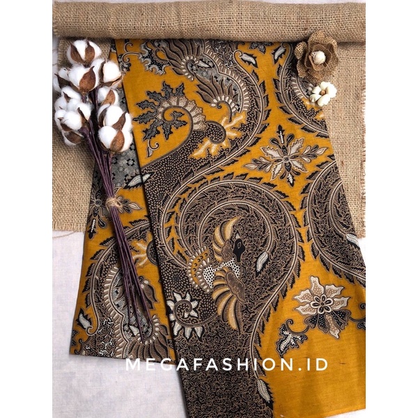 Kain Batik Jarik Set Kebaya Brokat Sogan Batik