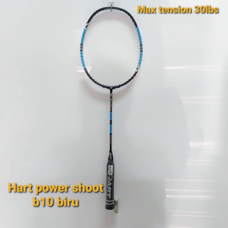 Raket badminton hart power shoot b10 blue