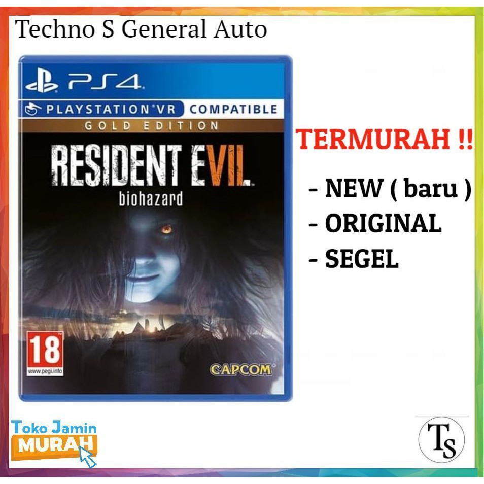 PS4 Resident Evil 7 Biohazard Gold Edition - PS 4 Resident Evil VII Gold Edition