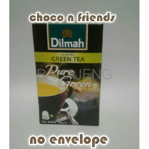 

Teh Dilmah No Envelope 20 sachet Puregreen