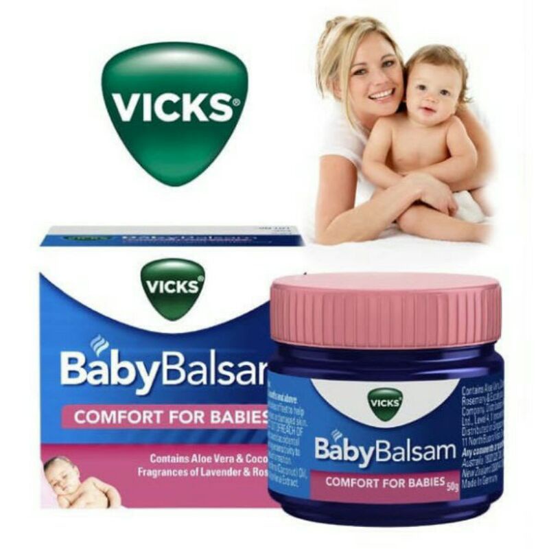 VICKS Baby Balsam 50gr Balsem Bayi Original Import