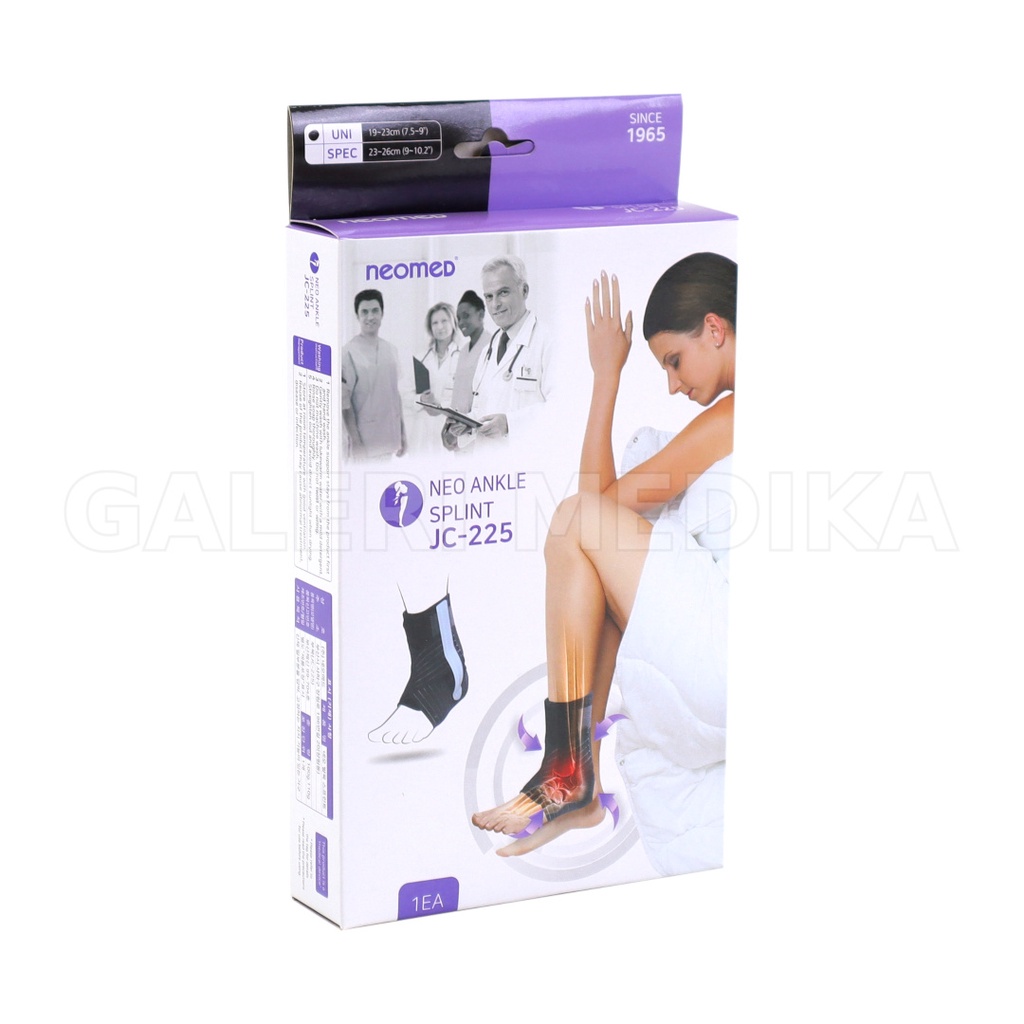 Neomed JC-225 Neo Ankle Splint - Alat Terapi Ankle atau Pergelangan Kaki