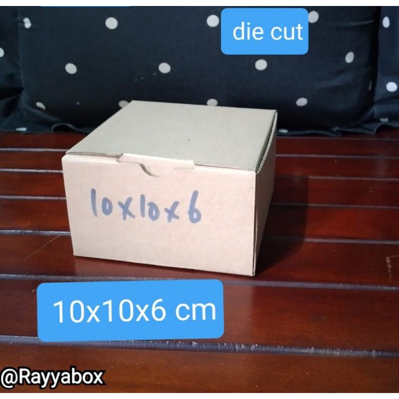 

kardus murah/ box polos Ukuran 10x10x6 cm
