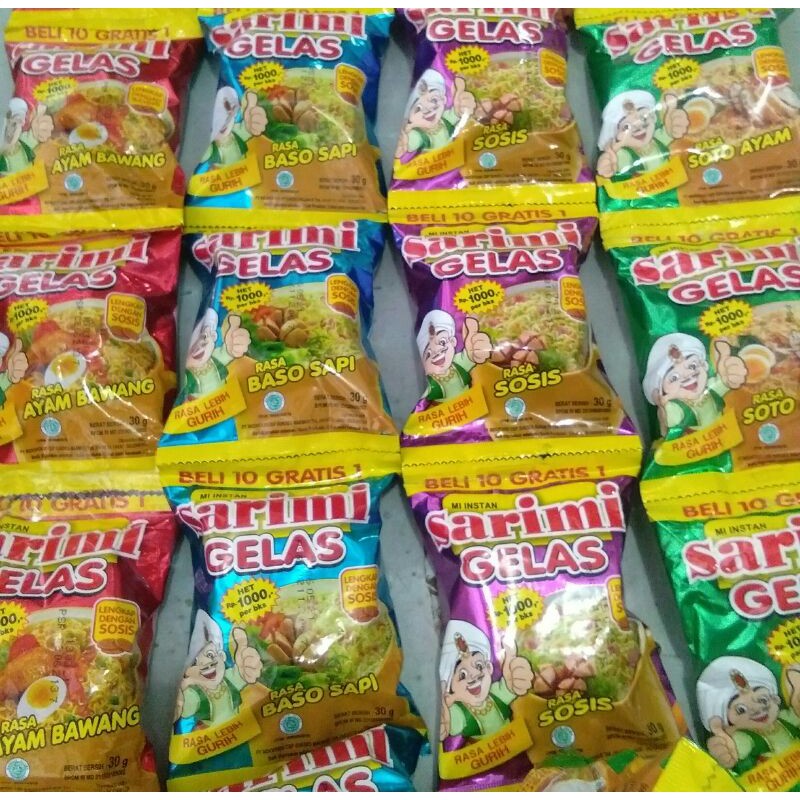 

SARIMI GELAS MIE INSTANT