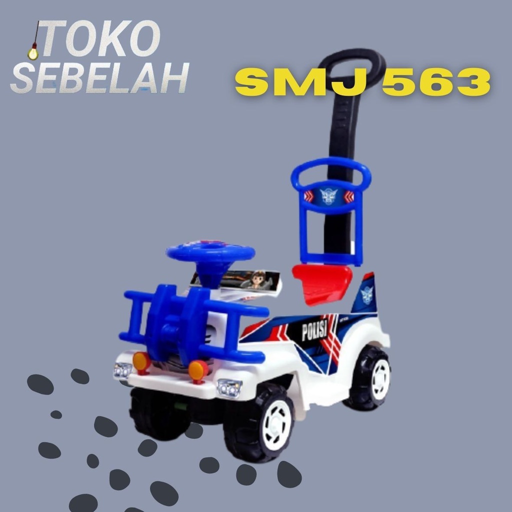 Mainan Anak Mobil Mobilan Cars SMJ Police 563 SMJ 572- SHP Toys