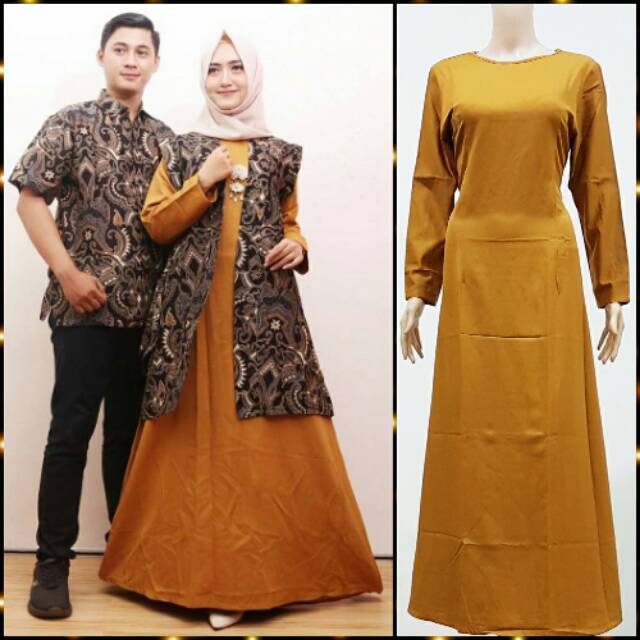 COUPLE GAMIS BAHAN BALOTELI,COUPLE GAMIS INNER OUTER, GAMIS INNER OUTER, COUPLE GAMIS JUMBO