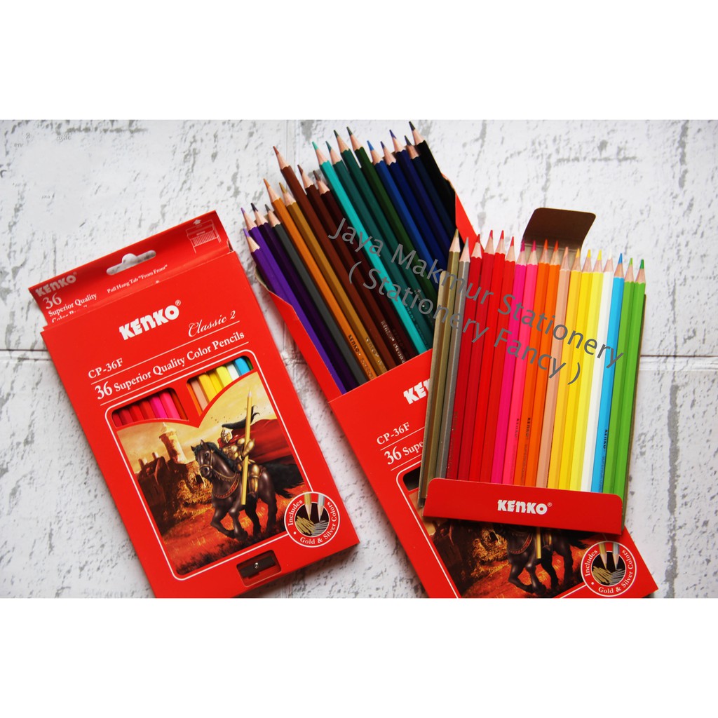 Pensil warna Kenko 36 warna CP-36F