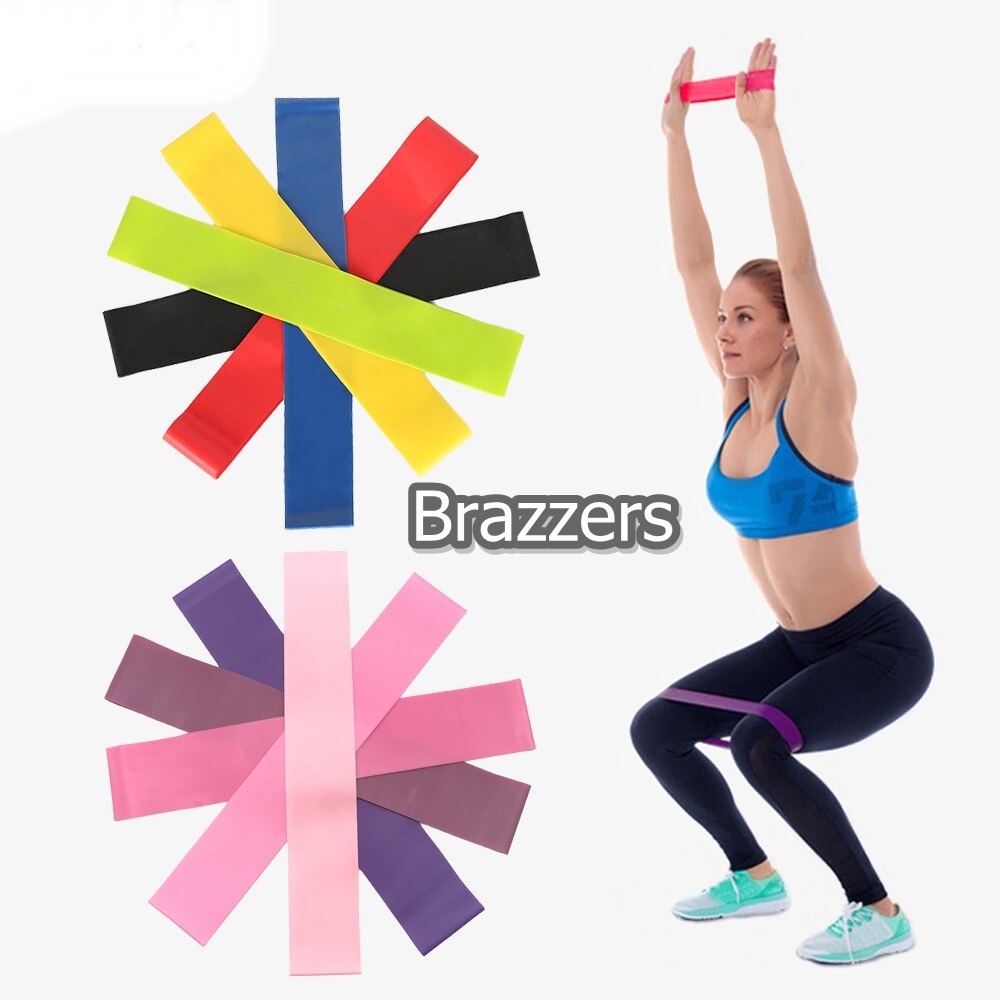 Tali Resistance Band Karet Untuk Buat Latihan Olahraga Olah Raga Fitnes Gym Fitness Sit Up Senam Yog