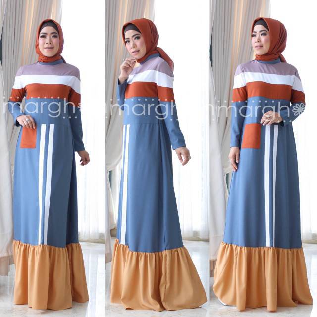 Ready siap kirim Ghea dress by marghon ORIGINAL