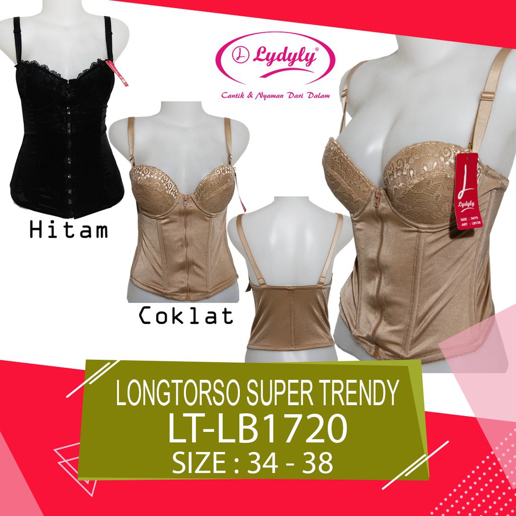 [BISA COD] LONGTORSO PERAMPING PERUT LONGTORSO PENGECIL CORSET BRA PELANGSING KORSET LYDYLY LB 1720