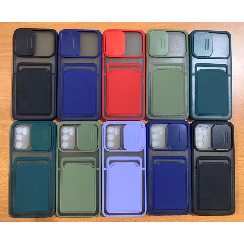 realme C11 realme C12 C25 C25S realme C15 softcase my choice sleding camera plus slot card case dove