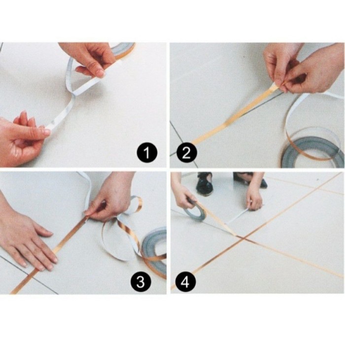 barokah gamis GAP SEALING FOIL TAPE- PITA CELAH UBIN KERAMIK