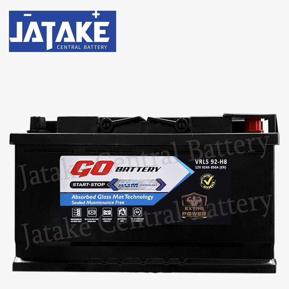 AKI KERING GO BATTERY AGM SERIES VRL5 92-H8 / Din 100 / 60038