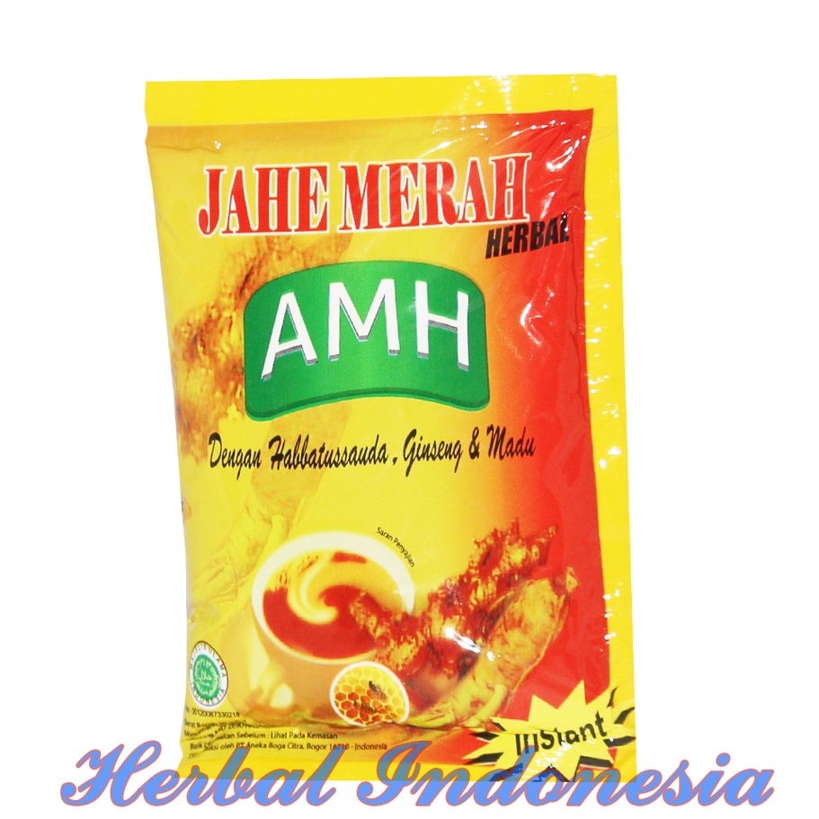 Jahe merah super AMH sachet