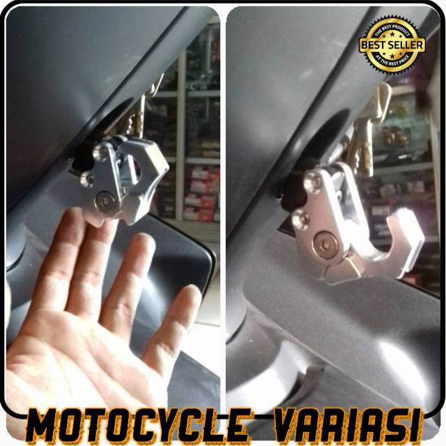 gantungan barang nmax old vario mio beat dll