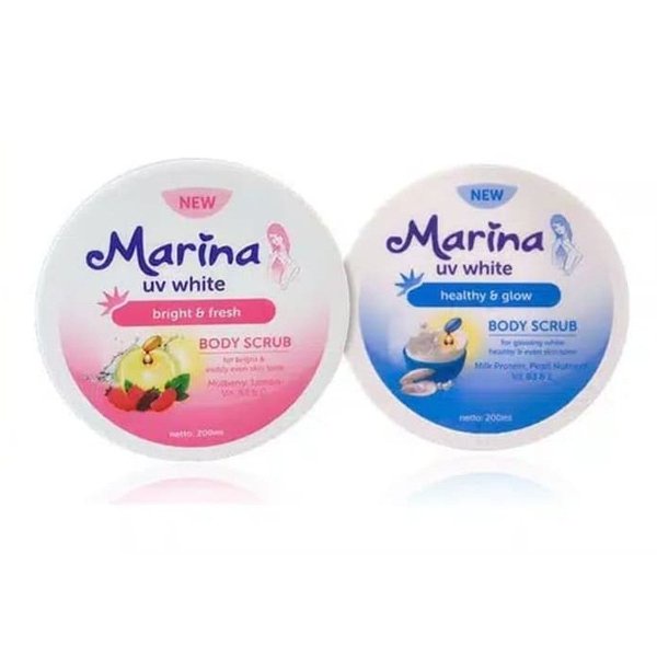 MARINA UV White Body Scrub 200gr