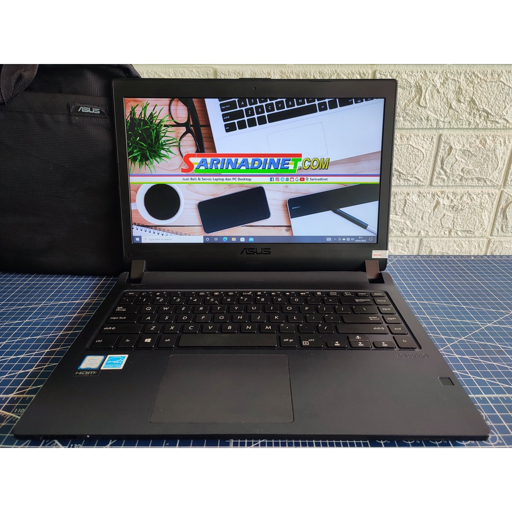 Asus ExpertBook Pro P1440FA Quad Core i5-8265U Ram 8GB SSD 256GB W10 P