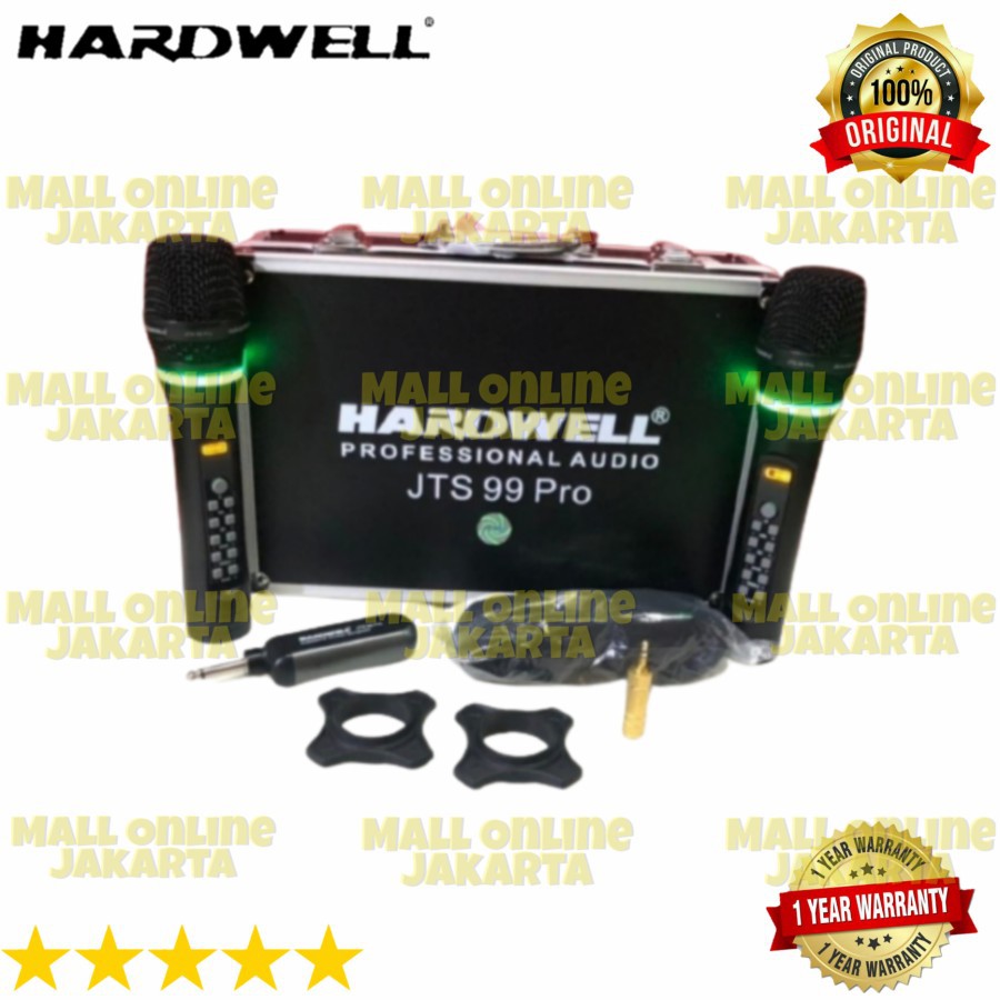 Mic wireless Hardwell Jts 99 Pro Original Microphone HARDWELL Jts99