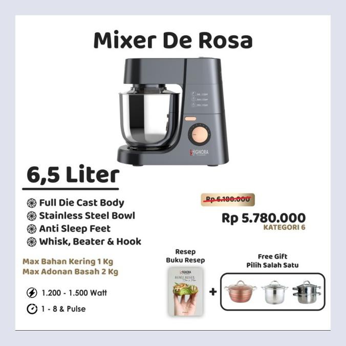 Mixer Signora De Rosa Rajanyawarehouse