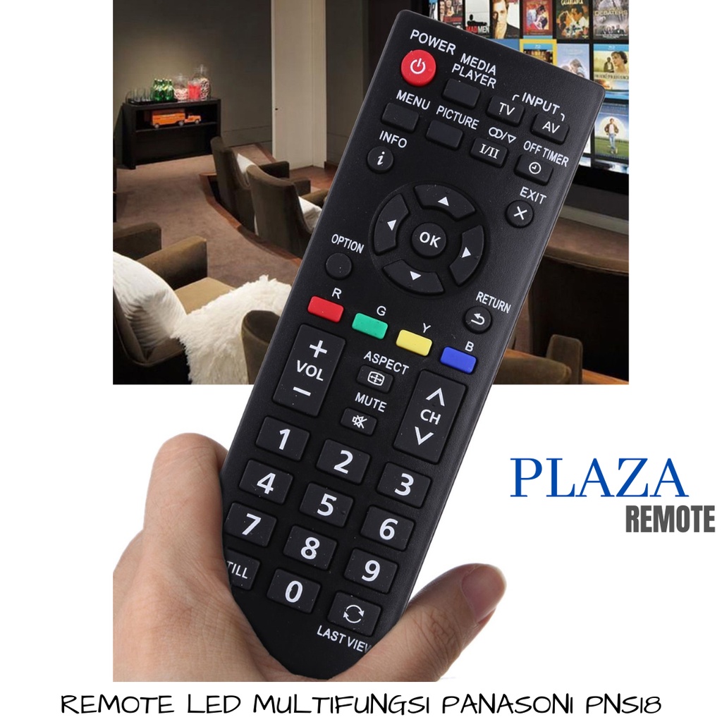 REMOTE TV PNS PANASONI VIERA LED MULTIFUNGSI PNS18