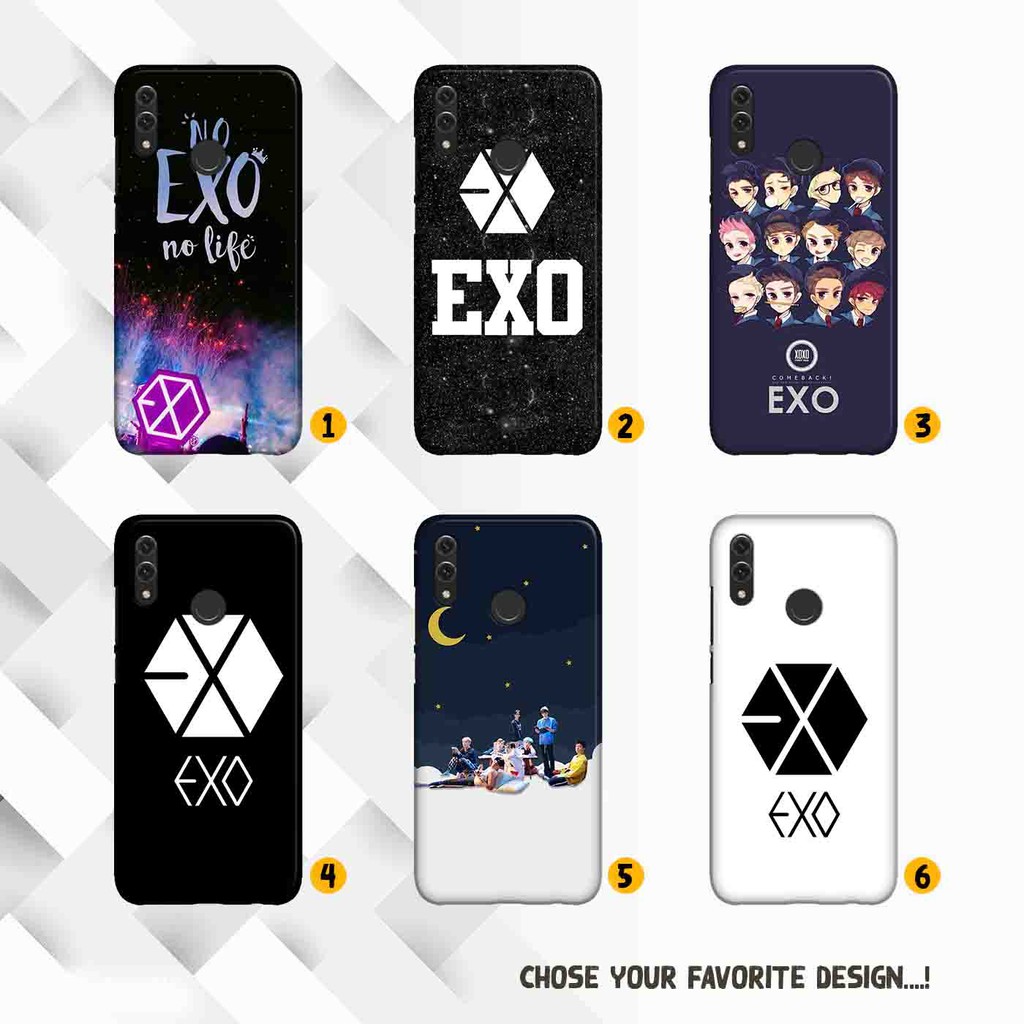Premium Custom Case Huawei Honor 10 Lite Exo Kpop Casing Hardcase Full Print