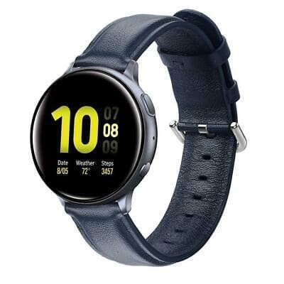 STRAP TALI JAM TANGAN - RUBBER STYLE GENUINE LEATHER ACTIVE 22MM - FOR HUAWEI WATCH GT 2 46mm