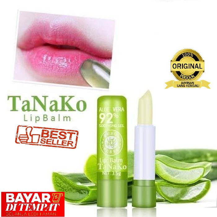 Tanako Magic Lip Balm Aloe Vera 92% Soothing Gel