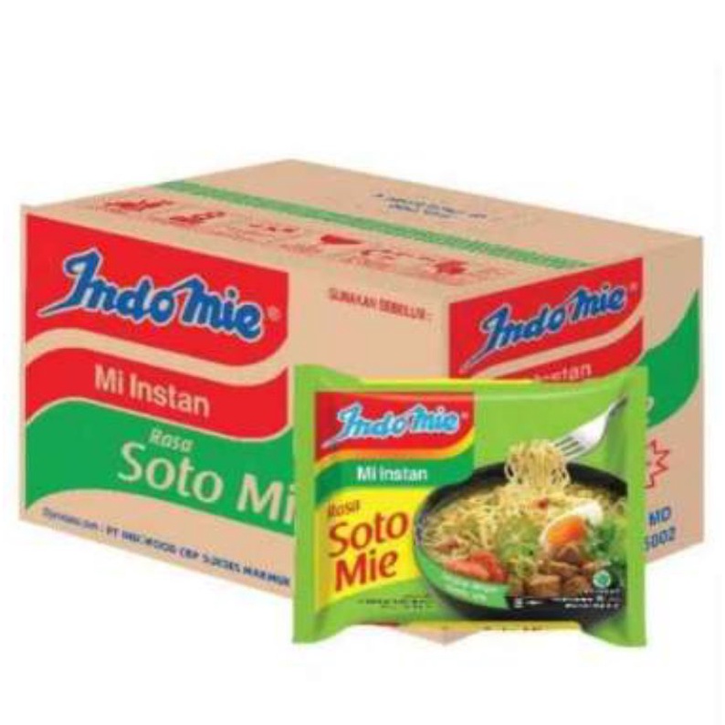 

Indomie Soto 65 gr isi 40 Pcs