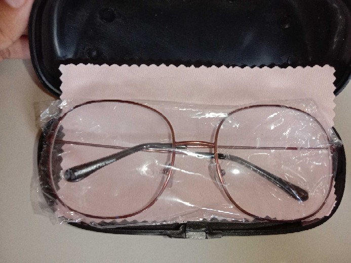 Free Box Dan Lap Kain Kacamata Persegi Big Size Ros 2165