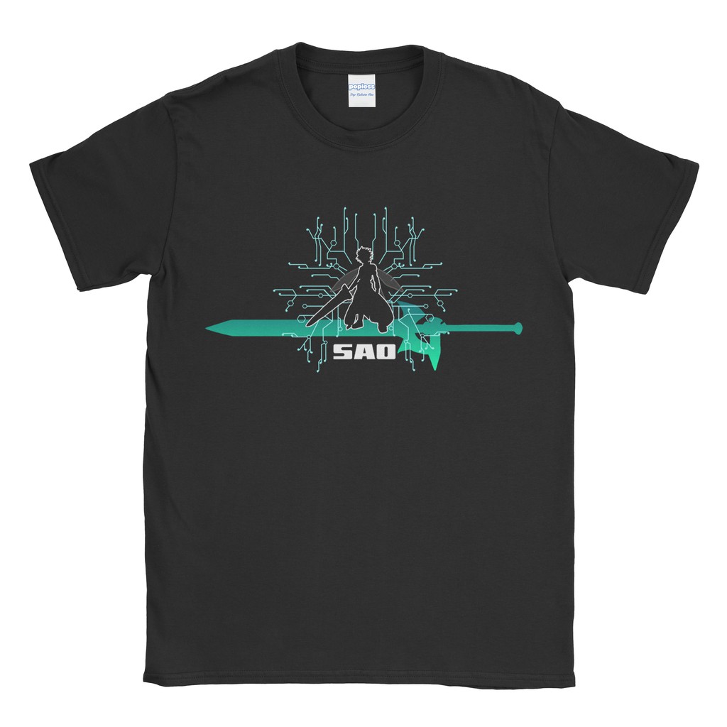 Baju Kaos Tshirt Sword Art Online Sword