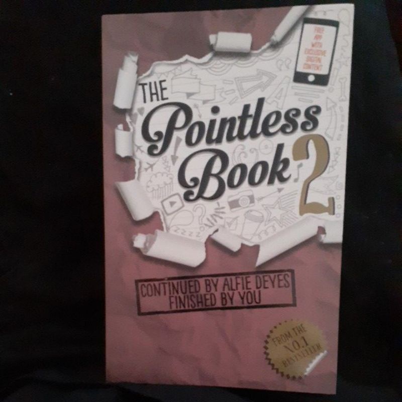 

Pointless book ( Buku Aktivitas Organizer / Journal Kreatif / Art Notebook )