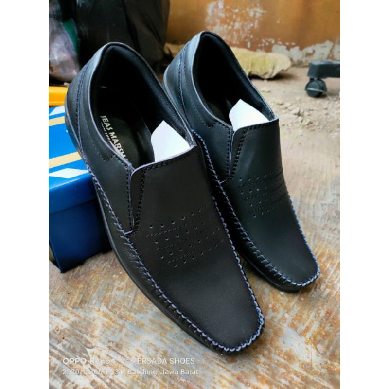 Sepatu Casual Kulit Pria Jeas Marshal Kr 103 ( Produksi Sendiri  )