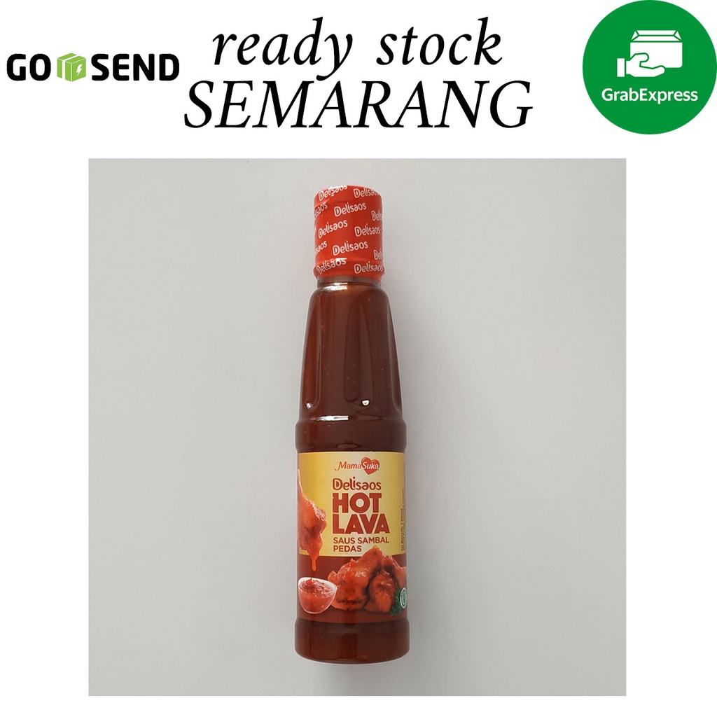 

Mamasuka Hot Lava 130 ml Saus Sambal Pedas