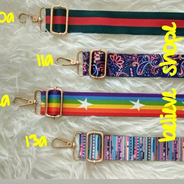 [PRODUK AJLQV] PREMIUM Strap bag - Tali Tas - strap corak - tali tas corak - tali strap - tali selem