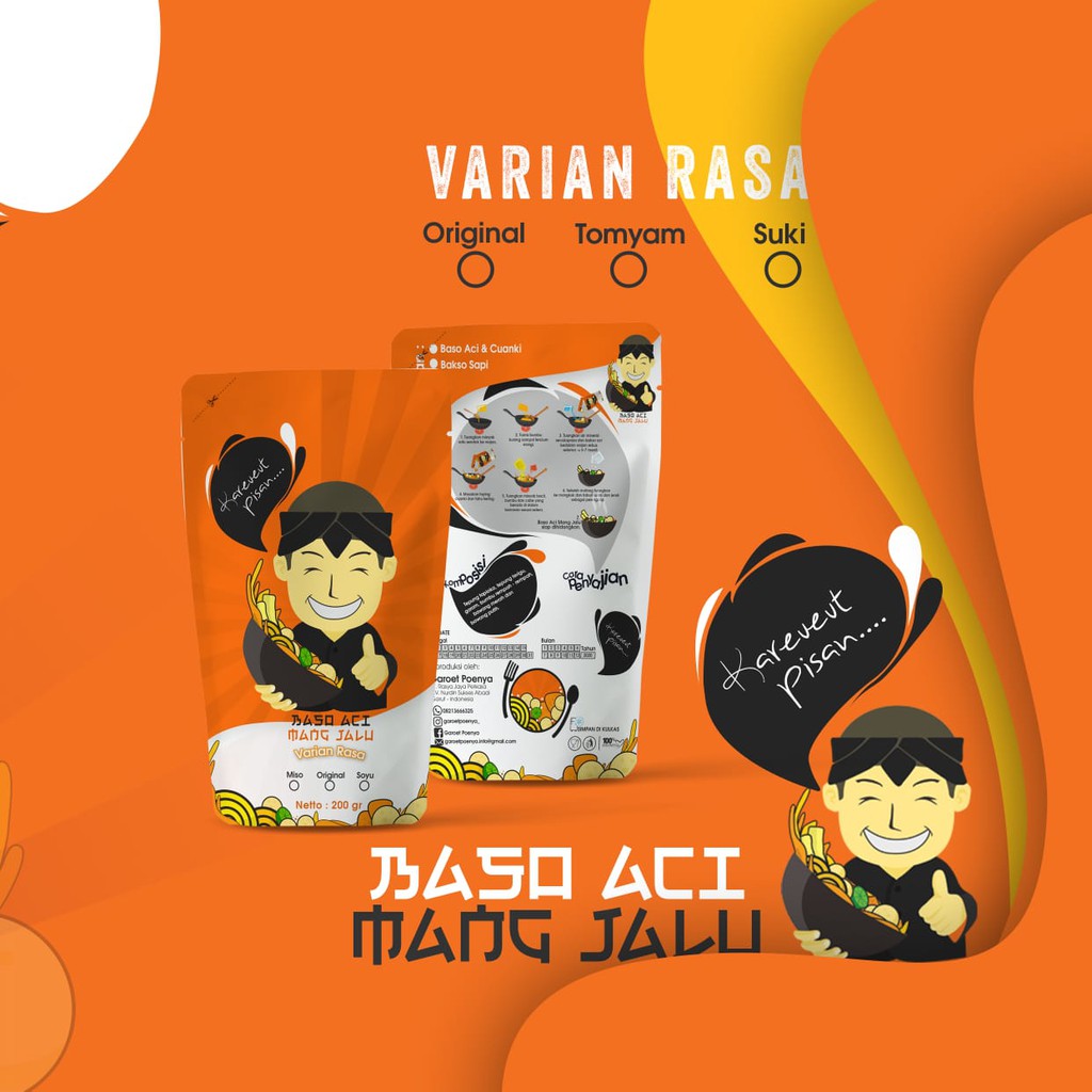 

Baso Aci Tulang Rangu / Boci / Bacil / Makanan Instan / Cemilangarut