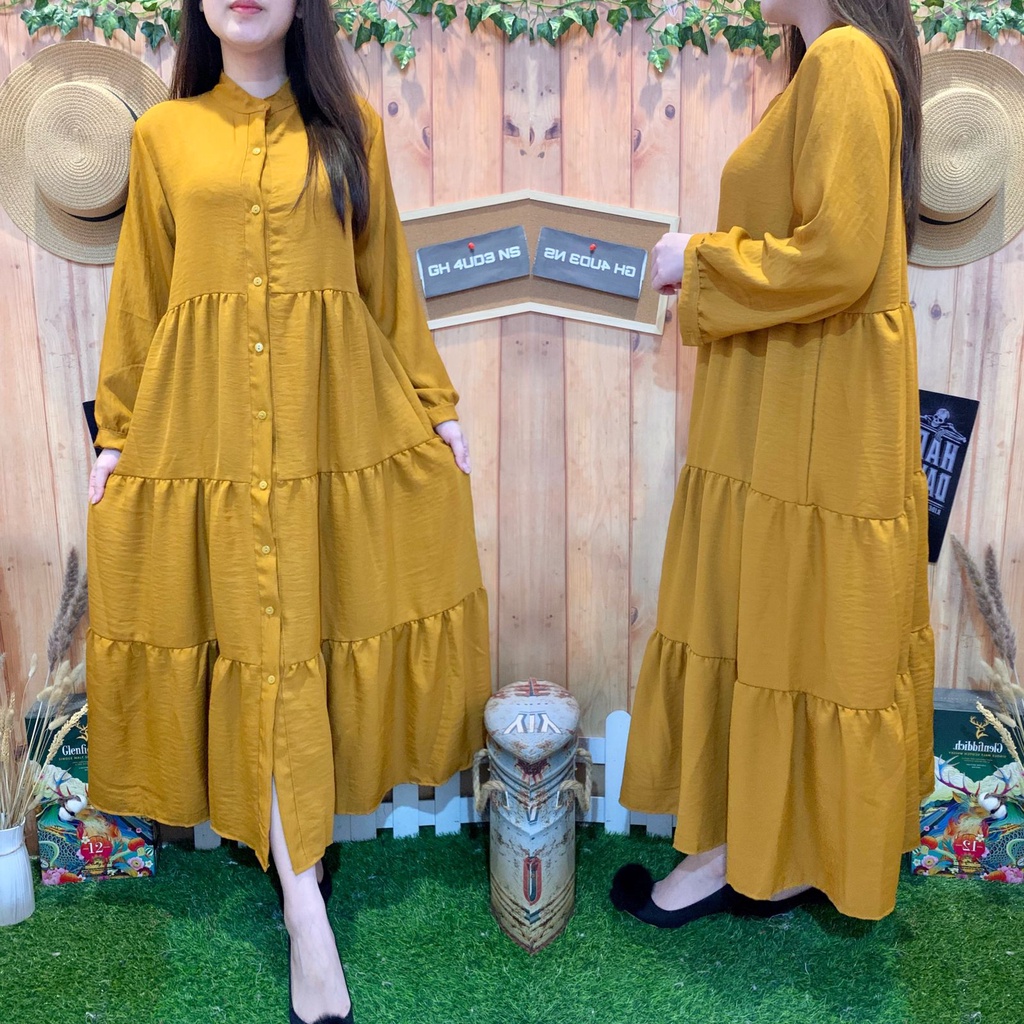 LONG TUNIC DRESS BTS BUSUI BUMIL FRIENDLY 3049-161 POLOS