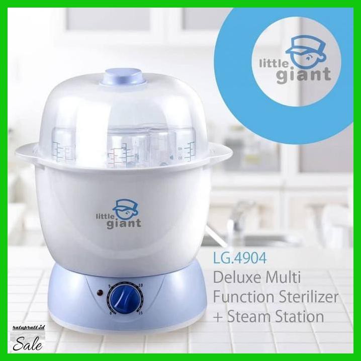 STERILIZER- MESIN STERIL 6 BOTOL SUSU BAYI DAN PENGHANGAT LITTLE GIANT LG 4904 -IBU-BAYI.