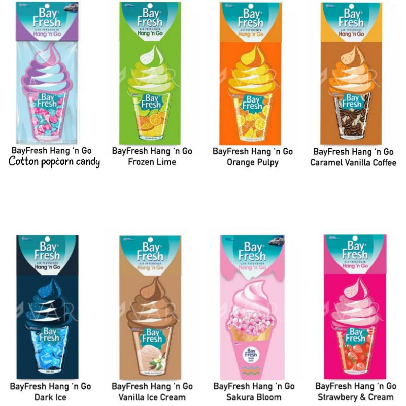 Parfum mobil pengharum mobil bayfresh gantung