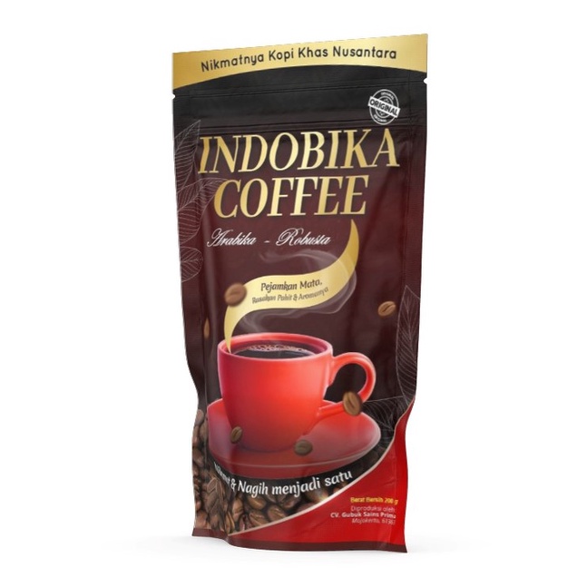 

Kopi Bubuk Robusta 200gr Berkualitas - Indobika 02