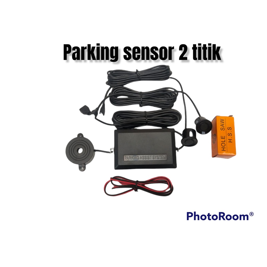 Sensor Parkir Mobil Parking Sensor Mundur Mobil 2 Titik Bunyi Beep napoly universal