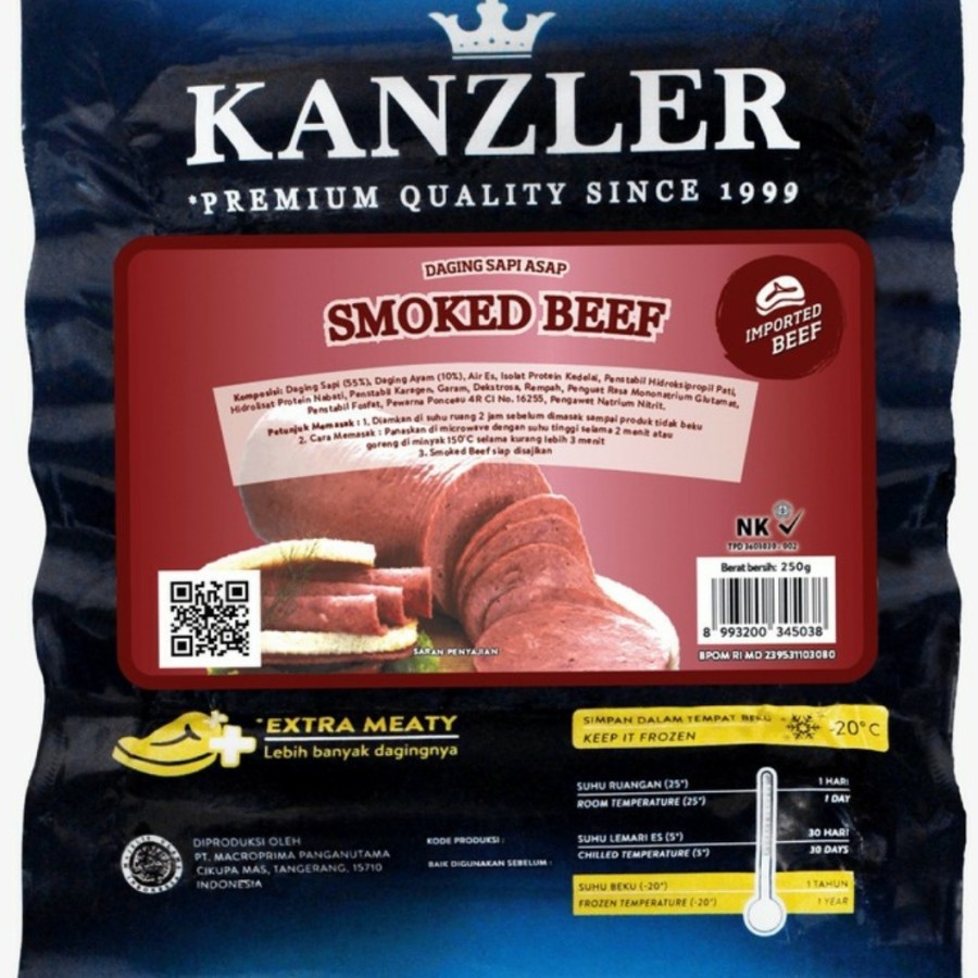 

Kanzler Smoked Beef 250gr