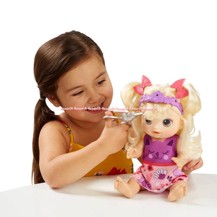 Baby Alive Snip N Style Baby Mainan Boneka BebyAlive Gunting Rambut