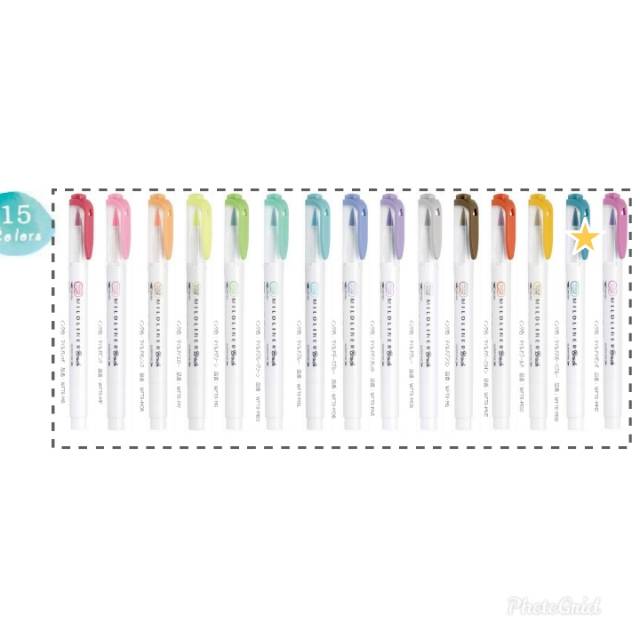 

Mildliner Brush zebra Dual tip