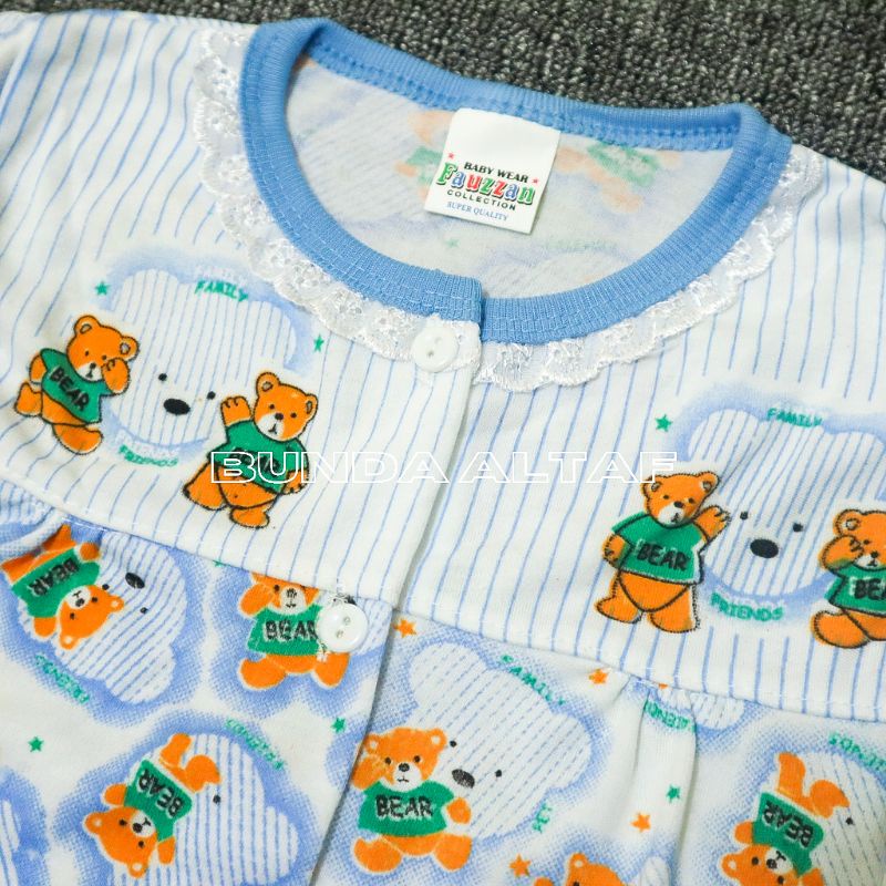 Setelan Baju Bayi Piyama 3-18 bulan / Baju Tidur Bayi Perempuan [ Bunda Altaf ]